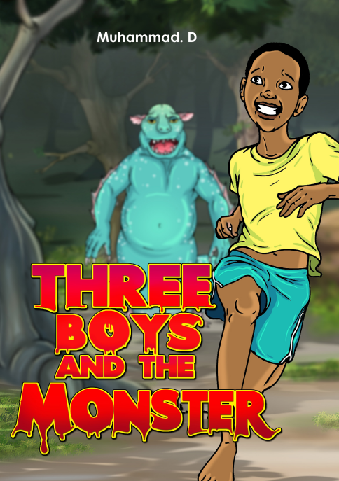 THREE BOYS AND THE MONSTER